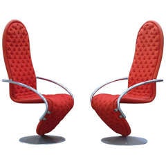 Verner Panton System 1-2-3 Chairs