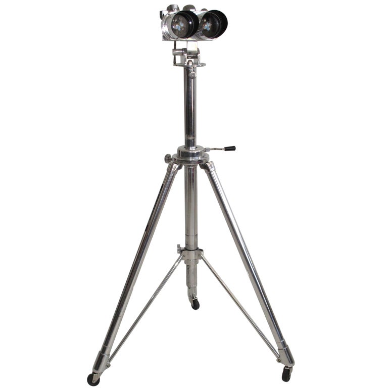 1940's German Binoculars 10x80 Magnification at 1stDibs