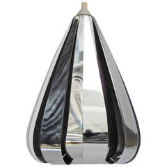 Danish Chrome Pendant Light 6