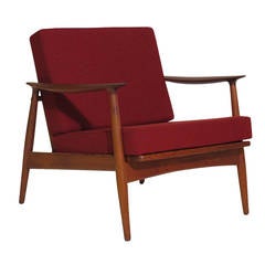 Danish Teak Lounge Chair