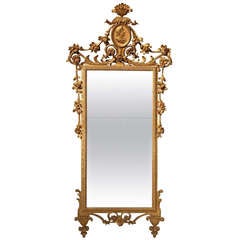 Antique Florentine Gilt Framed Mirror