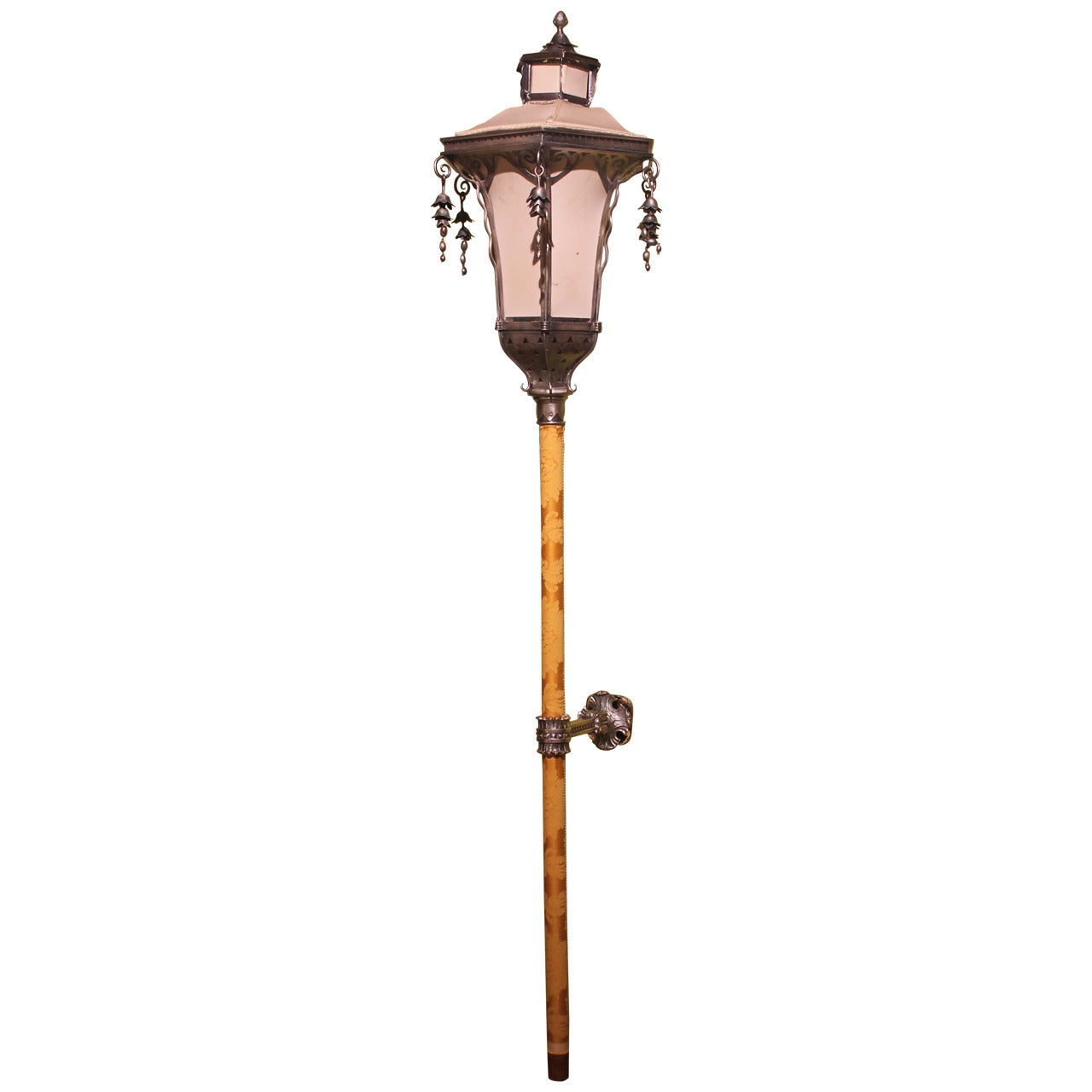 19th Century Italian Silvered Processional Lantern