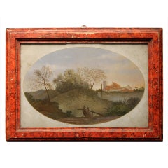 Antique Painting on Glass 6