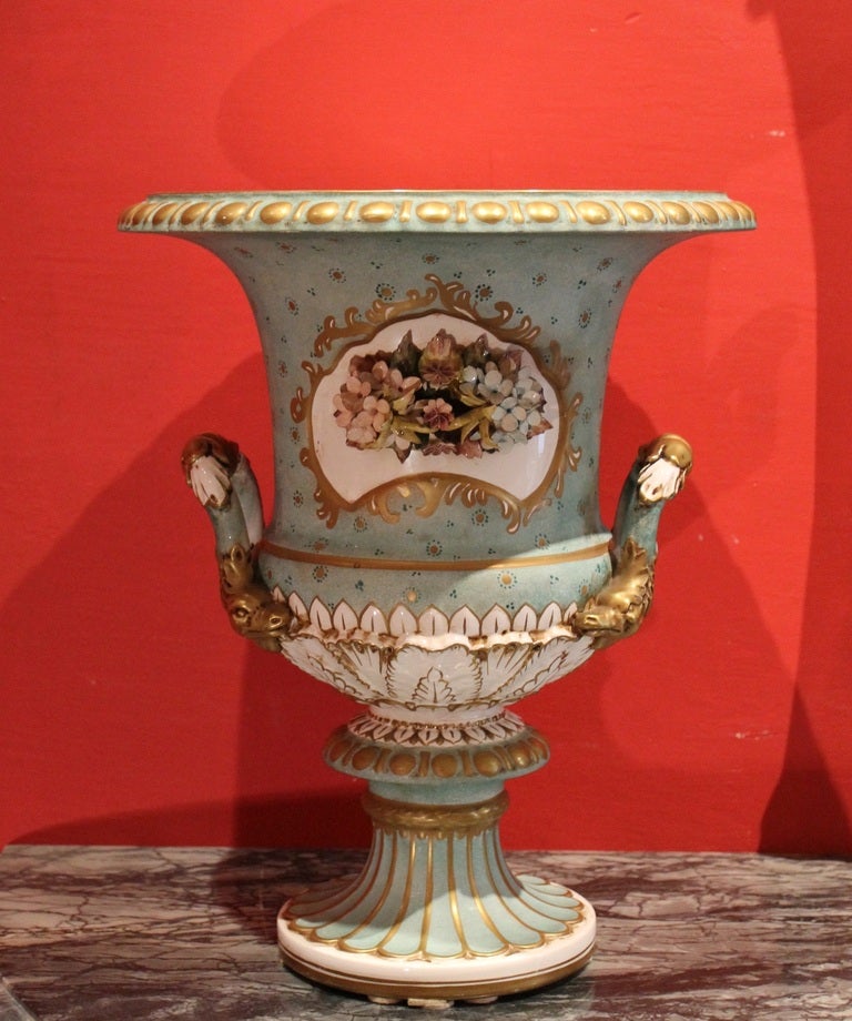 capodimonte vases antique