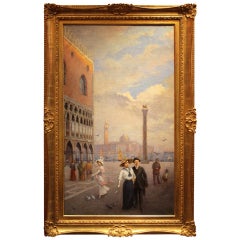 Venice, Piazza San Marco Signed by Italico Brass 12