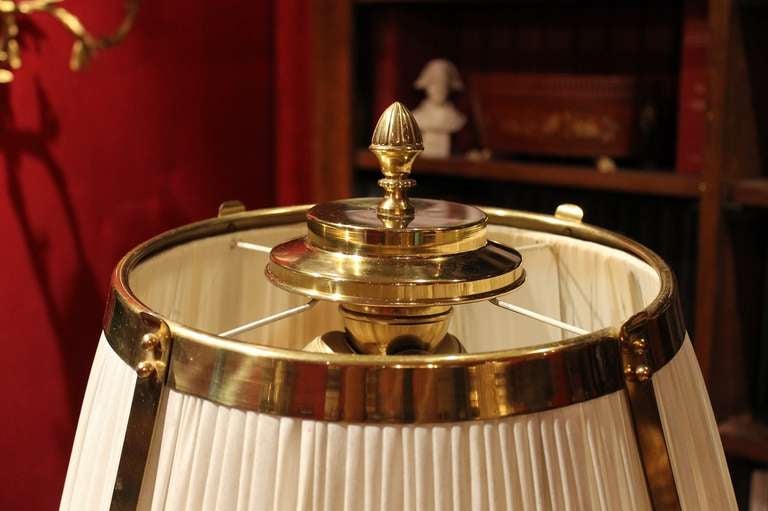 Art Deco Brass Adjustable Table Lamp 2