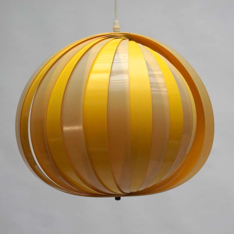 Mid-Century Modern One of Two of 1970s Pendant Lamps For Sale