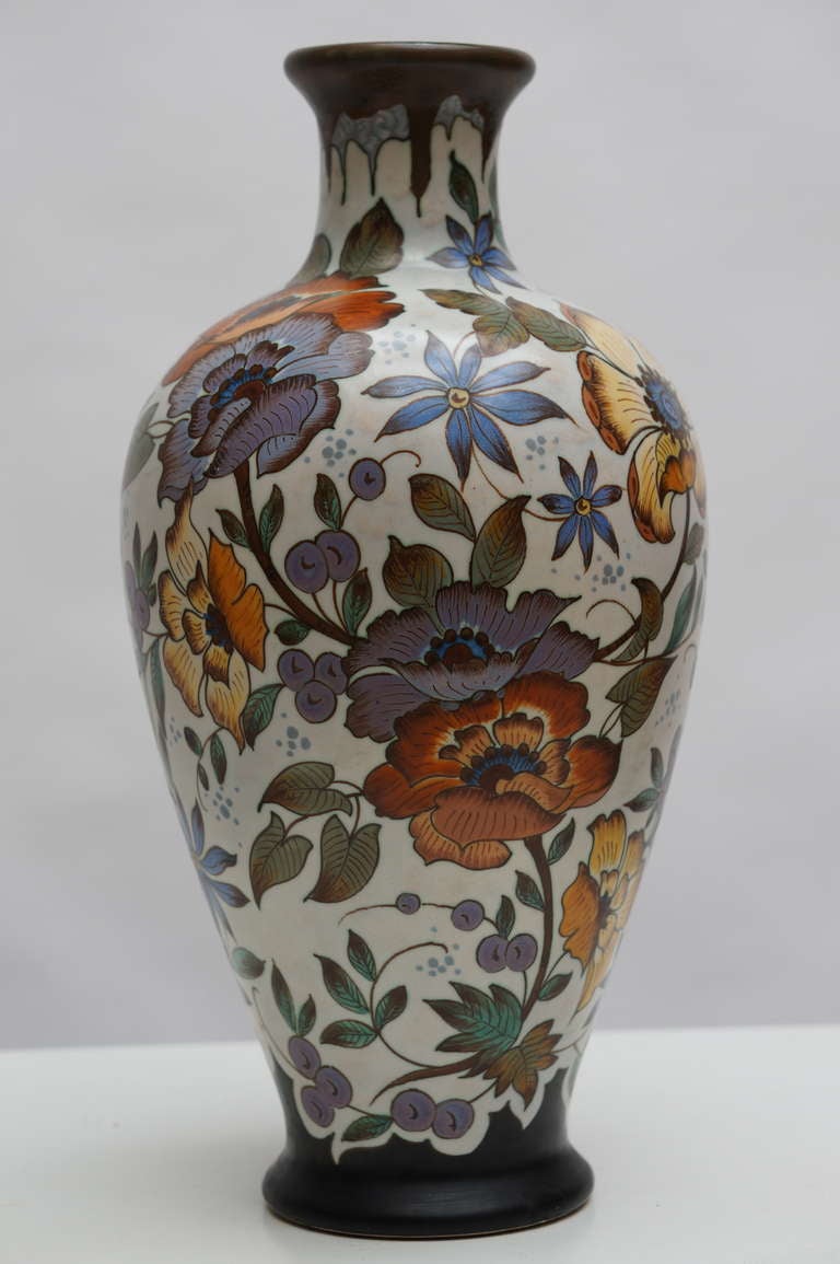 Pottery Tall Gouda Vase