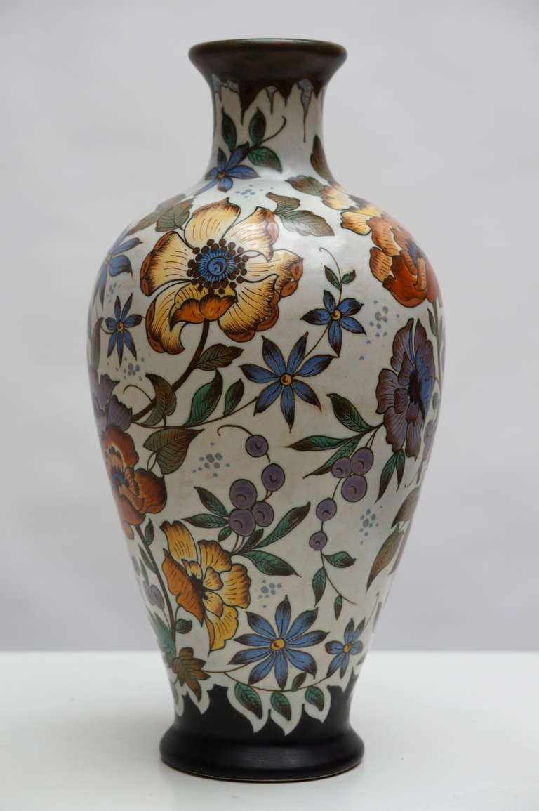 Dutch Tall Gouda Vase
