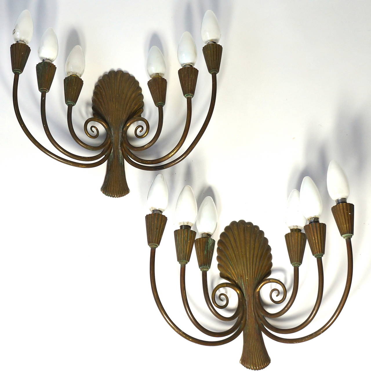 20th Century Pair of French Art Deco Sconces