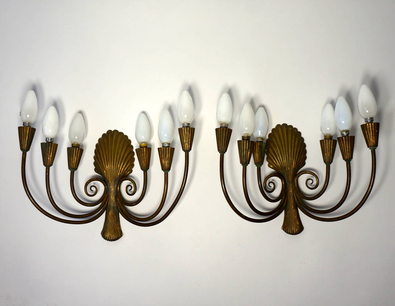Pair of French Art Deco Sconces 2