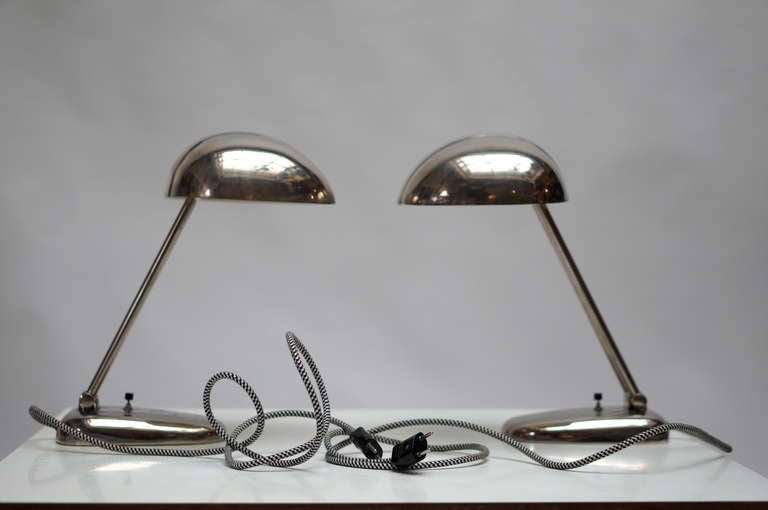 One Desk or Table Lights by Siegfried Giedion for BAG Turgi , Switzerland For Sale 3