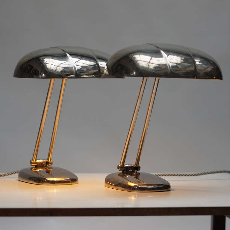 One Desk or Table Lights by Siegfried Giedion for BAG Turgi , Switzerland For Sale 2