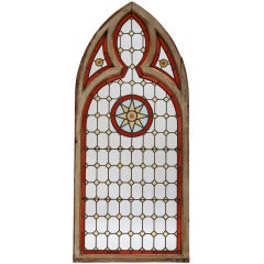 Neo-Gothic Stained Glass Window