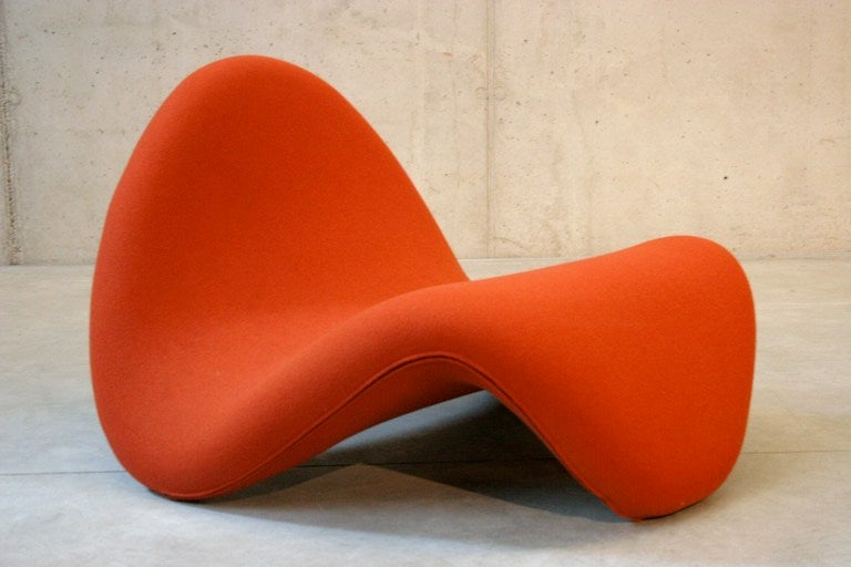Pierre Paulin Tongue chair for Artifort, Holland.