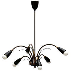 French 1950s Chandelier 11