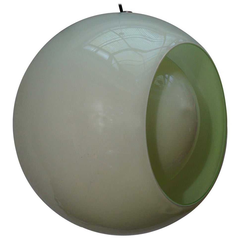 Beautiful Globe Pendant by Carlo Nason for Mazzega