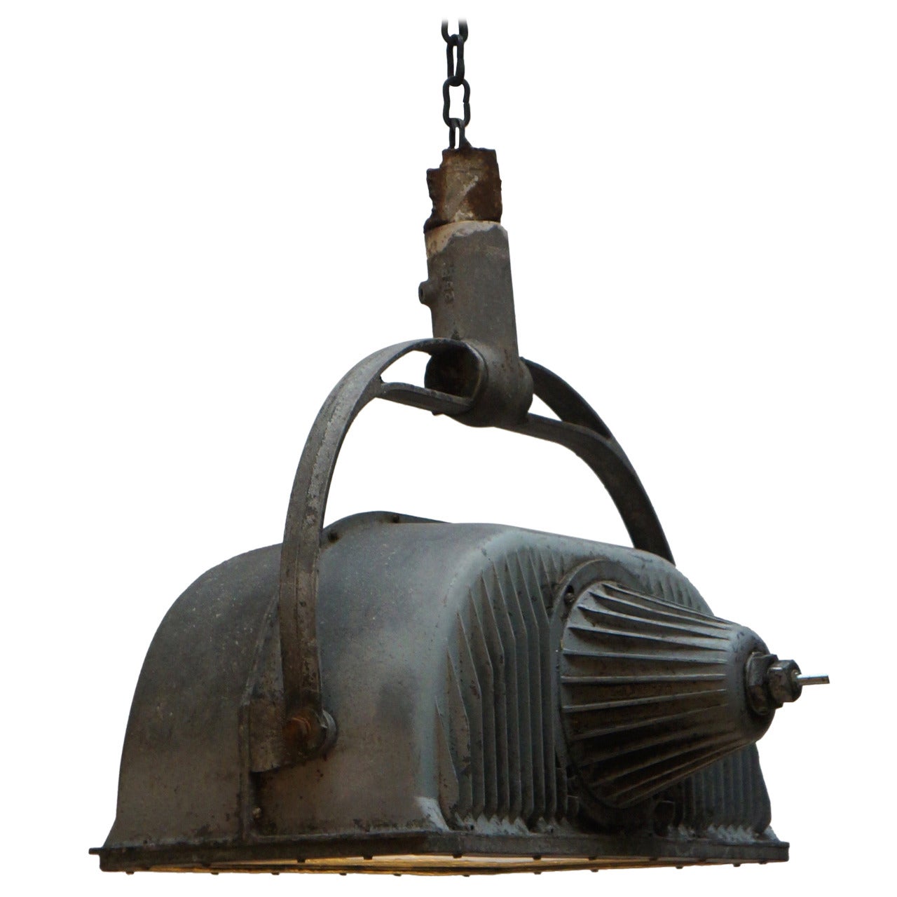 Large Industrial Ceiling Light Fixture