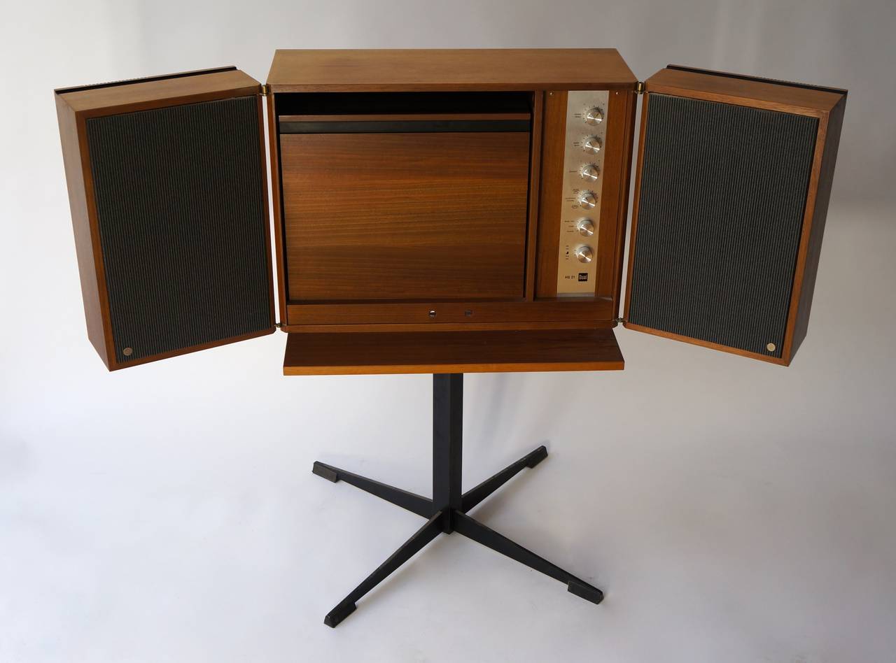 Mid-Century Modern Dual type HS21 record player, Germany, 1966