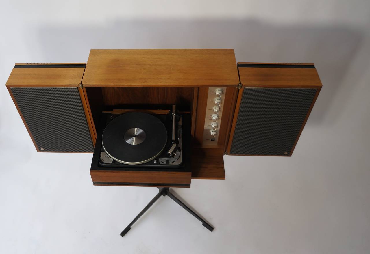 Wood Dual type HS21 record player, Germany, 1966