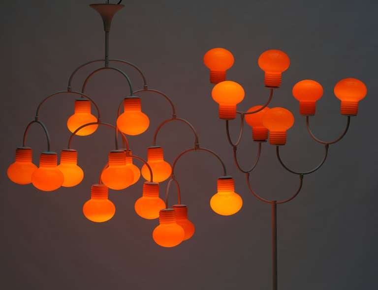 Rare Temde Floor Lamp By Eva Reneé Nele In Good Condition For Sale In Antwerp, BE