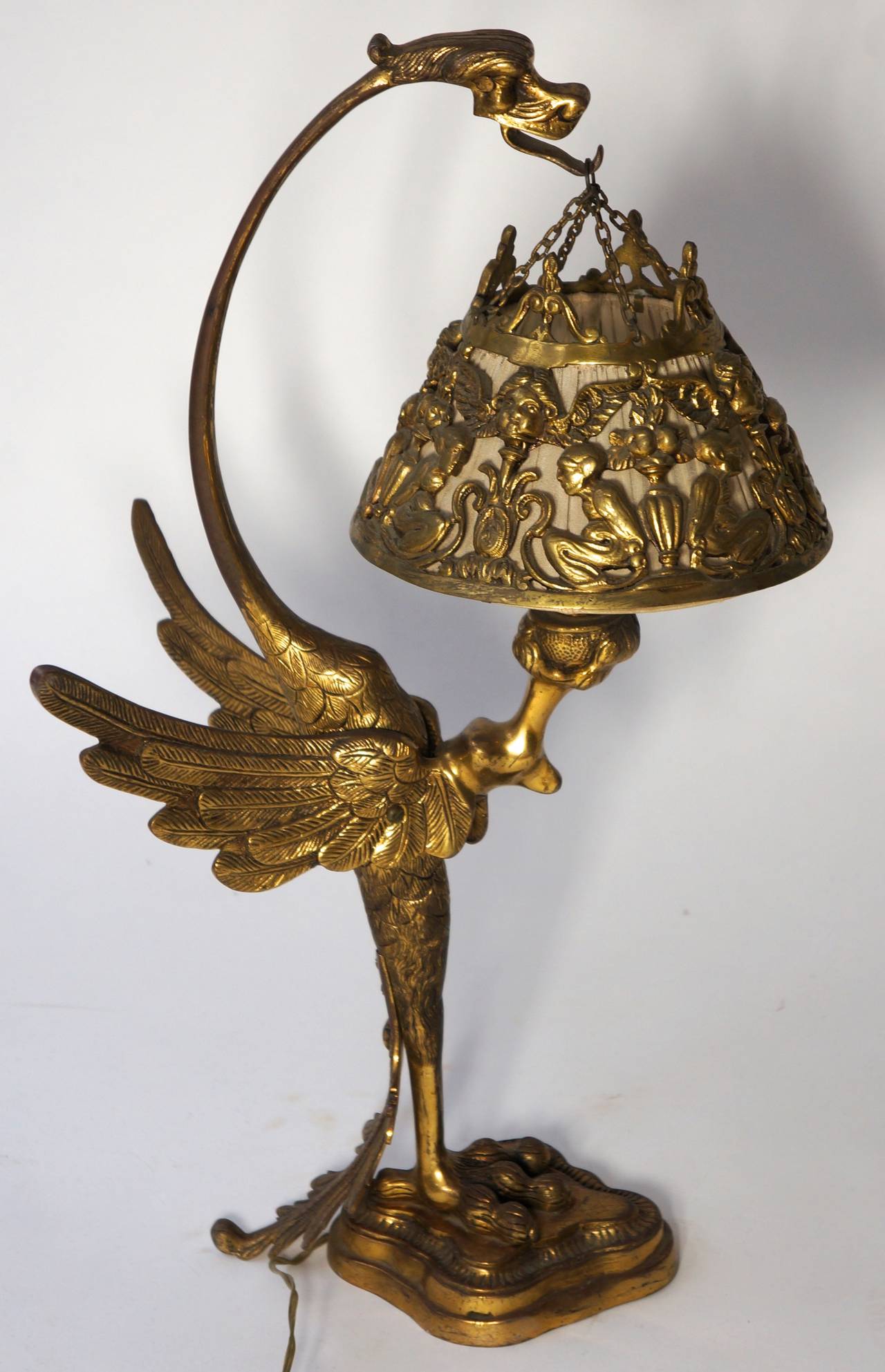 French Art Nouveau Table Lamp at 1stDibs