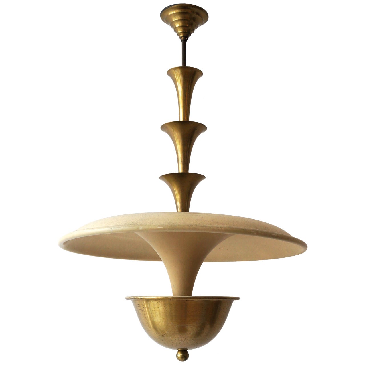 Art Deco Chandelier at 1stDibs