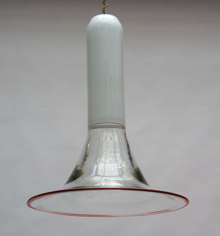 Italian Leucos Pendant Lamp by Roberto Pamio & Renato Toso For Sale