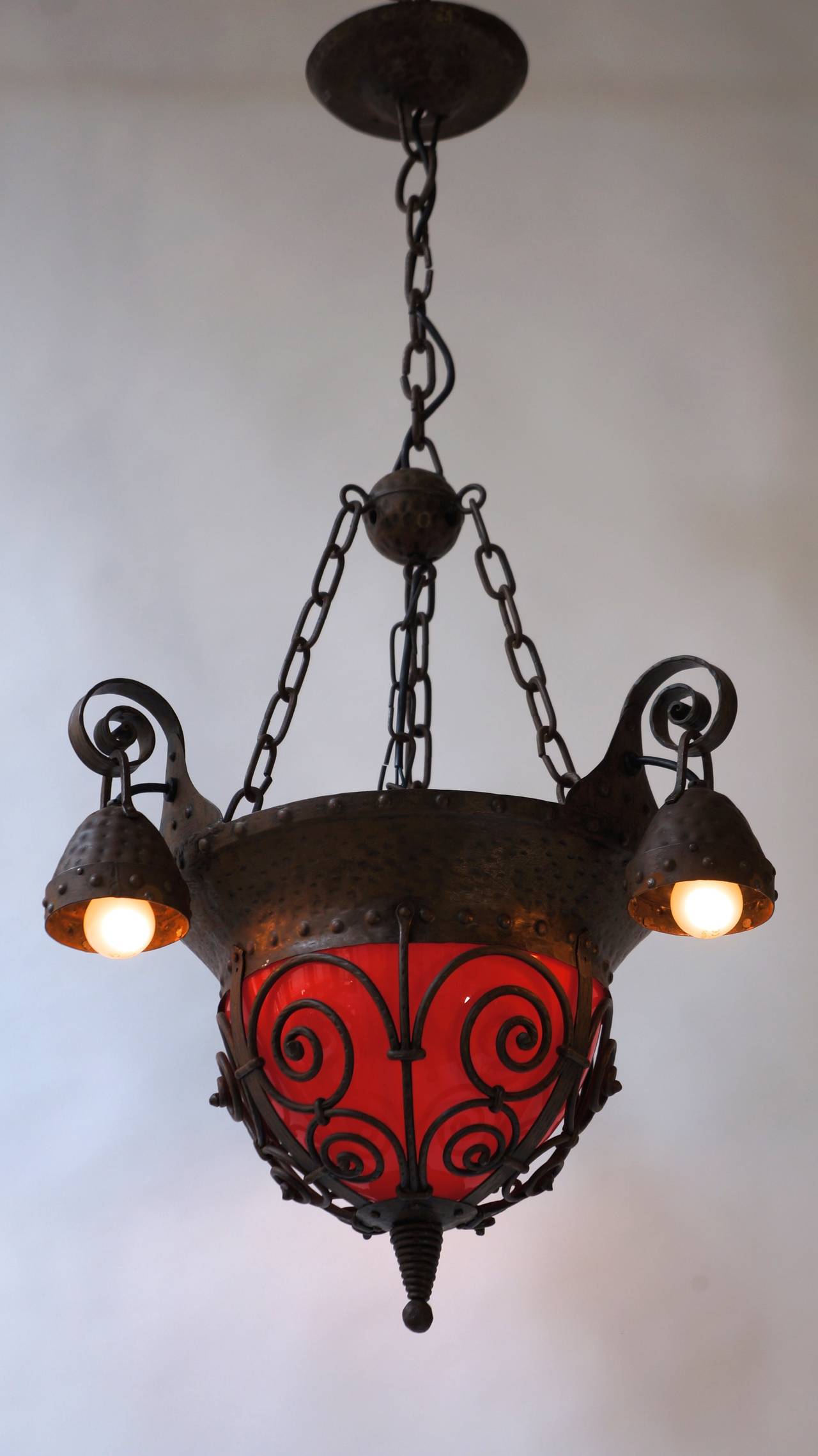 Mid-20th Century  Gothic Style Chandelier