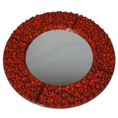 Large Ceramic Mirror by Oswald Tieberghien 7