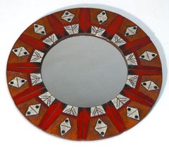 Ceramic Mirror By Oswald Tieberghien