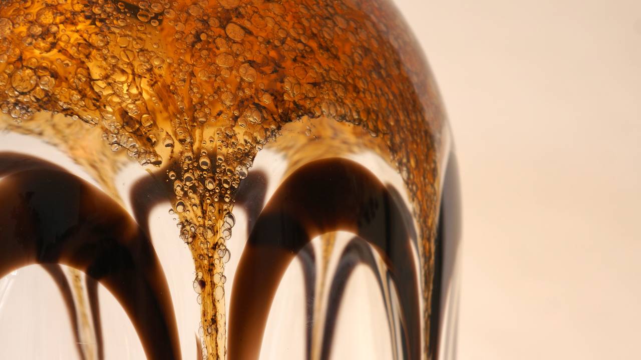 Italian Murano Glass Pendant Lamp For Sale 1