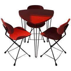 Rare Outdoor Dining Set by Rob Parry, 1950s