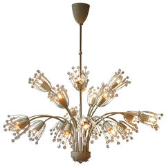 Rare Italian Chandelier by Emil Stejnar 1