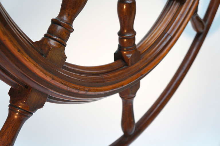 French Antique Boat Steering Wheel