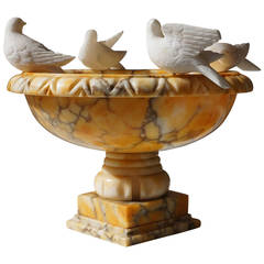 Alabaster Bowl Centerpiece