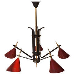 Italian 1950s Chandelier 11