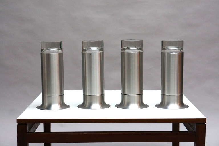 Metal Four Wall Lights by RAAK Holland