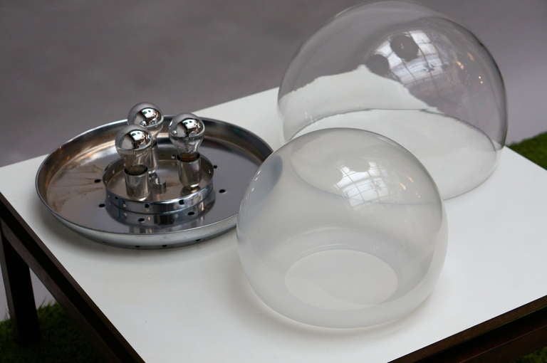 Mid-Century Modern Murano Glass Lamp by Gino Vistosi For Sale