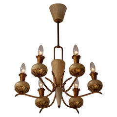 Italian Chandelier Attributed to Seguso 11