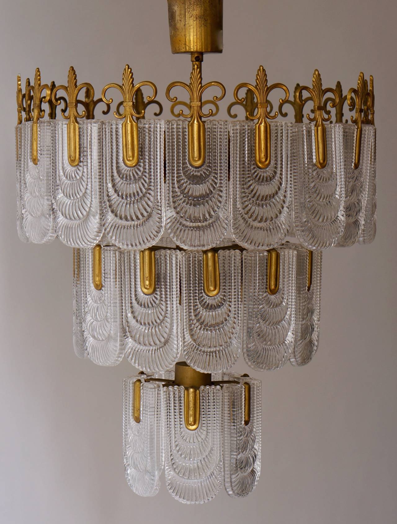 japanese art deco chandelier