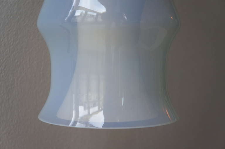 Murano Glass Pendant Light by Carlo Nason, A.V. Mazzega Murano, Italy, circa 1970 For Sale