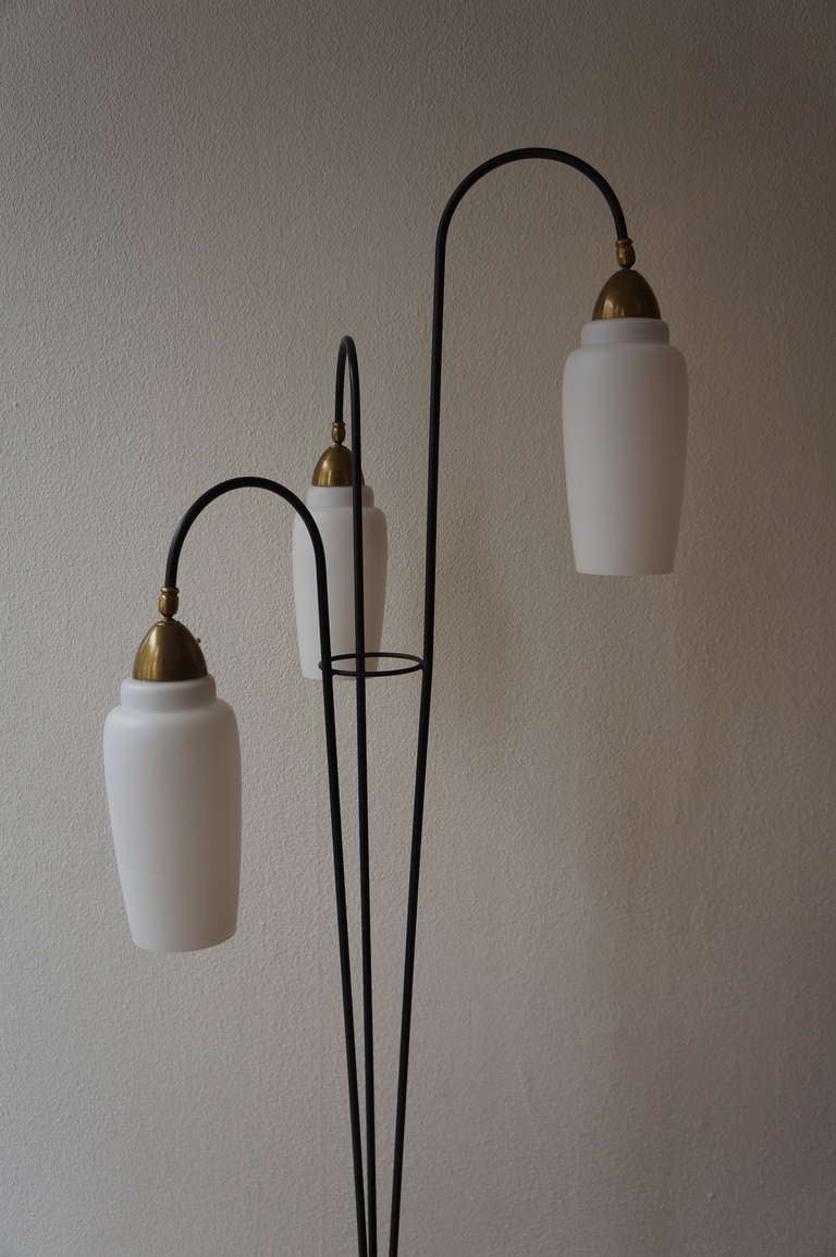 Mid-Century Modern 1950s Italian Floor Lamp