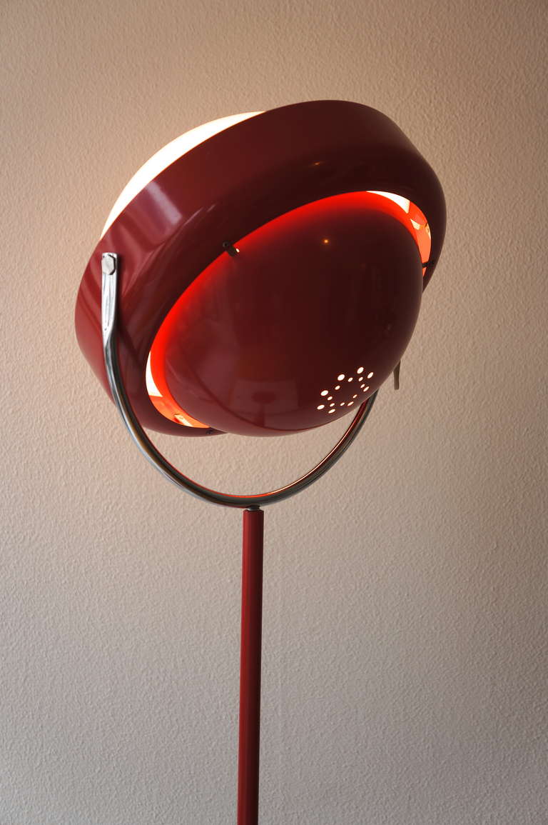 Mid-Century Modern Floor Lamp by Uno Dahlen for Aneta, Sweden For Sale