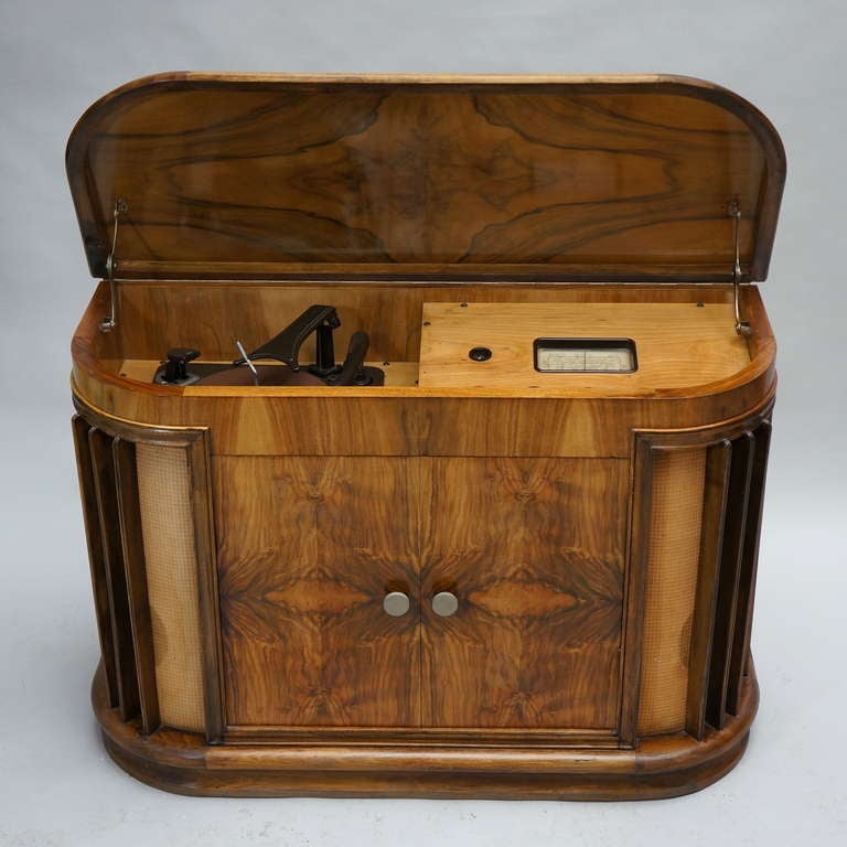 1950s radiogram cabinet