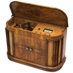 Vintage 1950s Garrard RC60/D16 Radiogram Cabinet