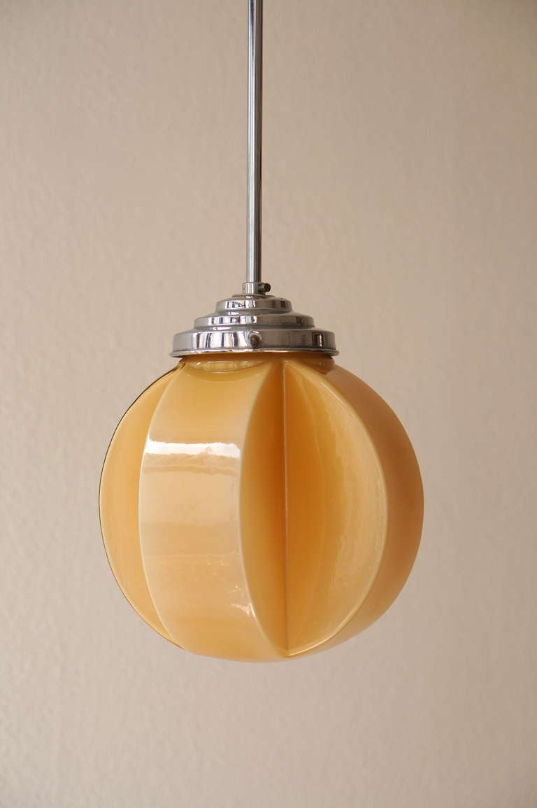 Art Deco Ceiling Fixture In Excellent Condition In Antwerp, BE