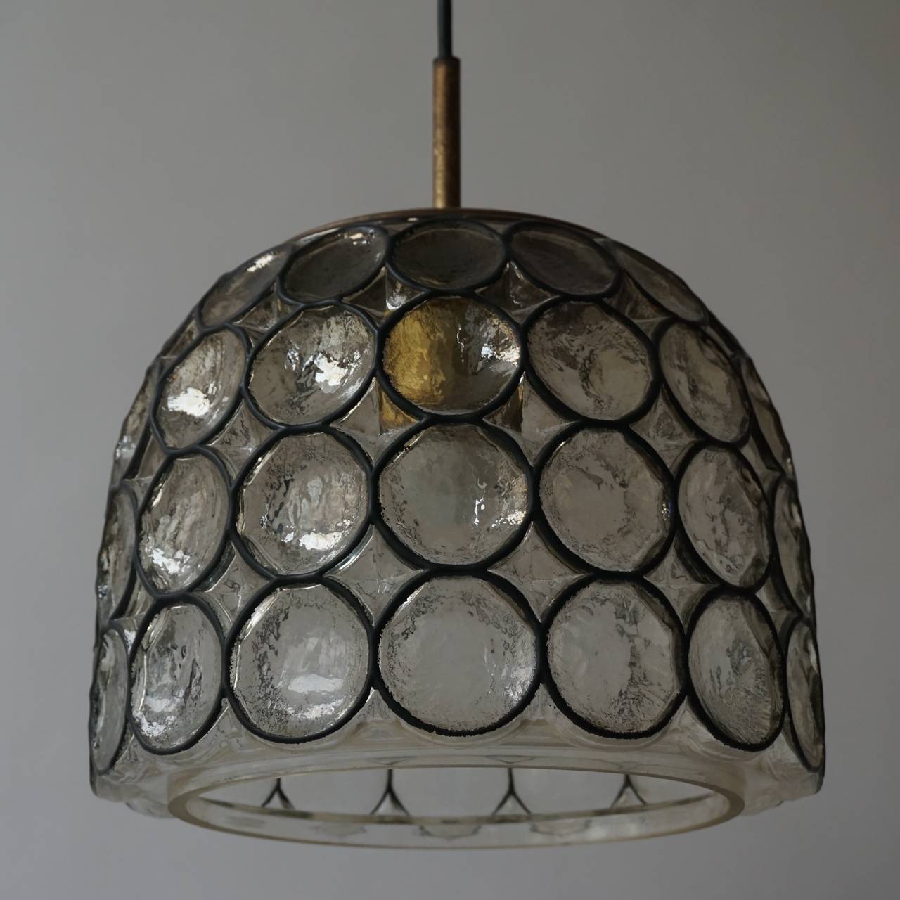 Pair of Italian Murano Glass Pendant Lights In Excellent Condition In Antwerp, BE
