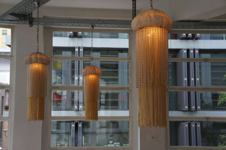 French Jacques Garcia Jellyfish Chandeliers