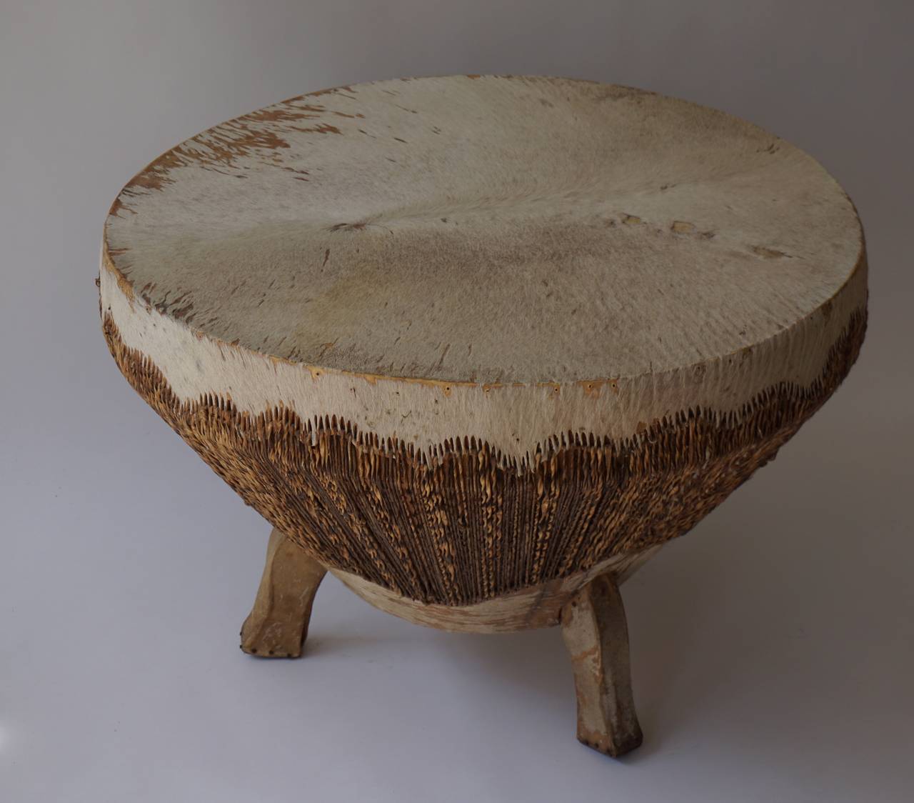 african drum table